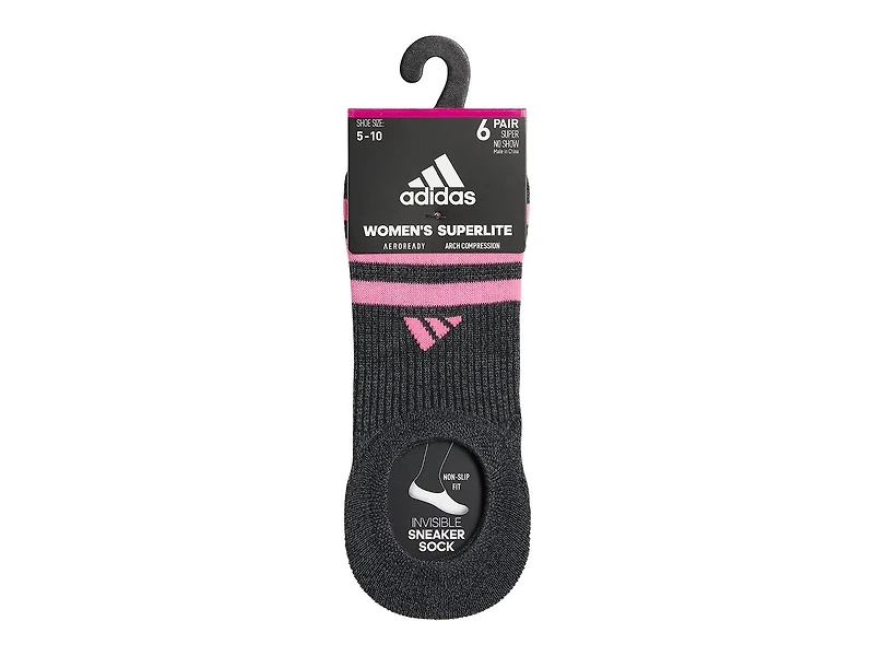 Superlite 3.0 Women's No Show Socks - 6 Pack