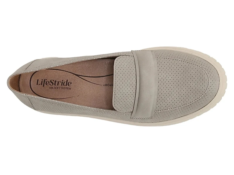 Geneva Chop Wedge Slip-On
