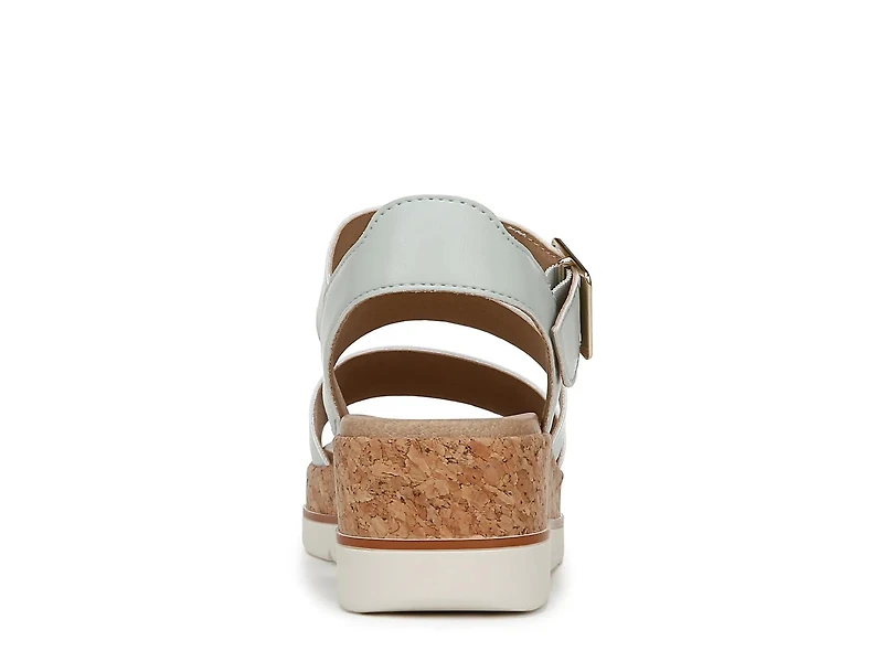 Once Twice Wedge Sandal