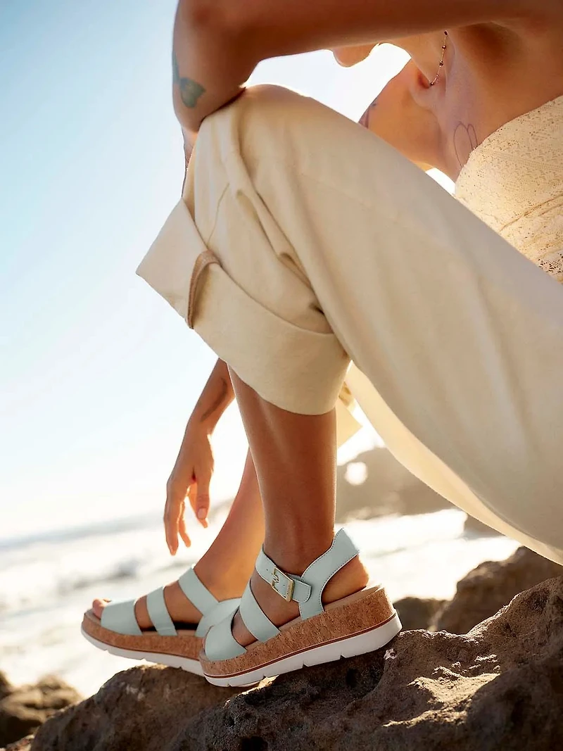 Once Twice Wedge Sandal