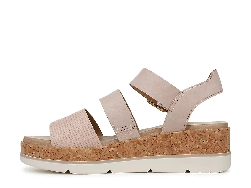 Once Twice Wedge Sandal