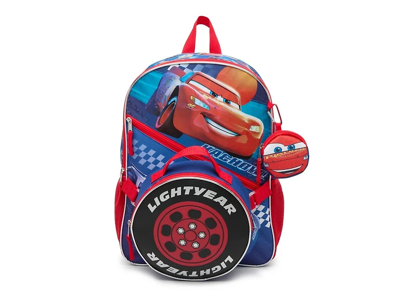 Cars Light-Up Backpack Set