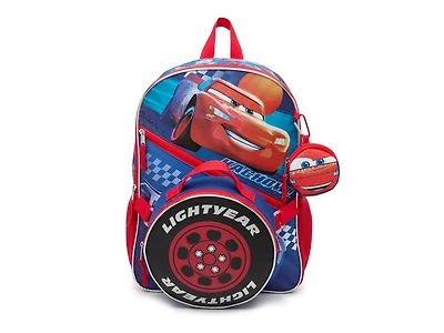 Cars Light-Up Backpack Set
