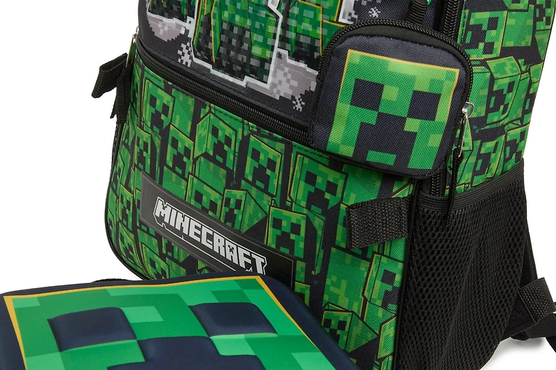 Minecraft Backpack Set
