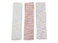 Pastel Waffle Knit Headwrap Headband Set - 3 Pack