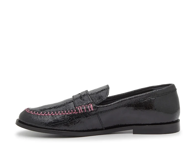 Blanket Stitch Penny Loafer