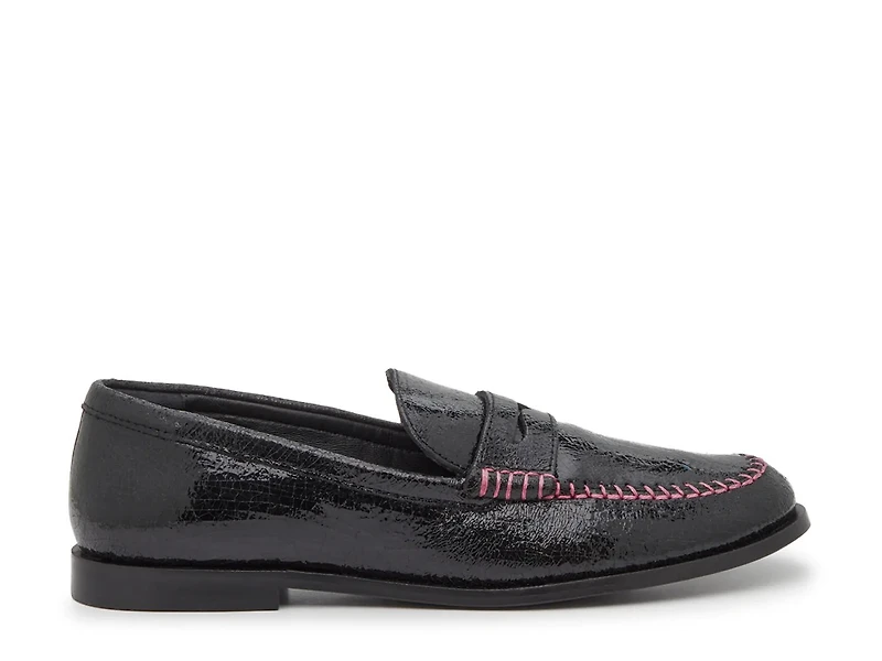 Blanket Stitch Penny Loafer
