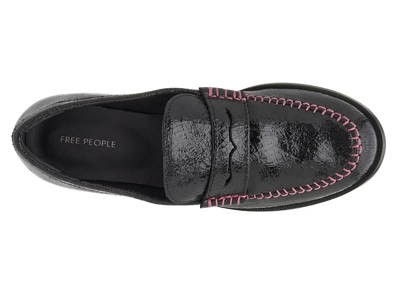 Blanket Stitch Penny Loafer
