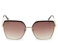 Square Browline Sunglasses