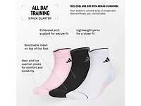 All Day Training Men's Ankle Socks - 3 Pack