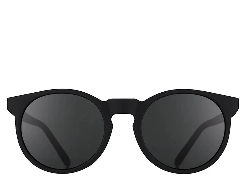 It's Not Black It's Obsidian Polarized Round Sunglasses