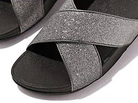 Lulu Glitterdust Wedge Sandal