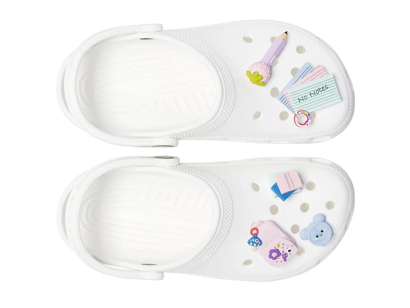 Girly Back-to-School Jibbitz Set - 5 Pack