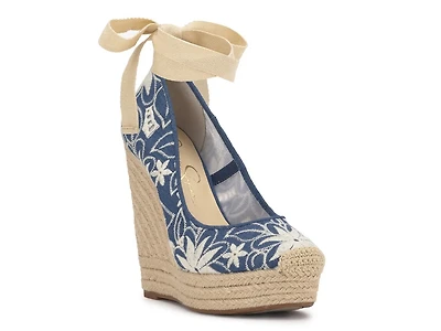 Zexie Espadrille Wedge Sandal