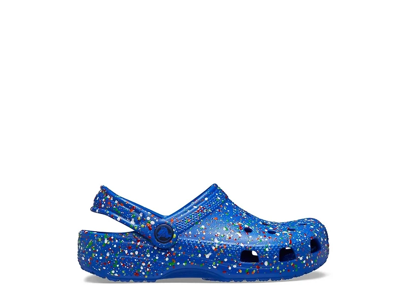 Classic Paint Splatter Clog
