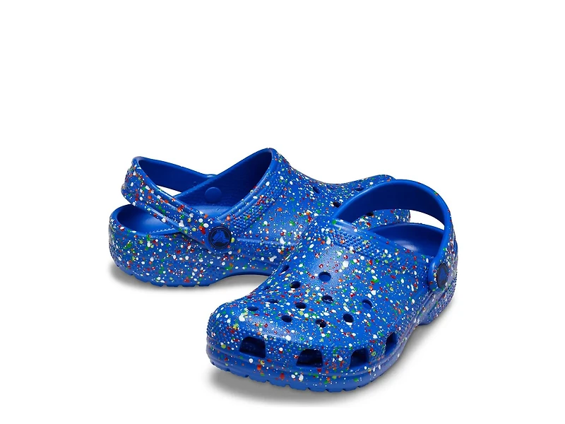 Classic Paint Splatter Clog