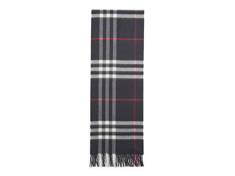 Giant Check Cashmere Scarf