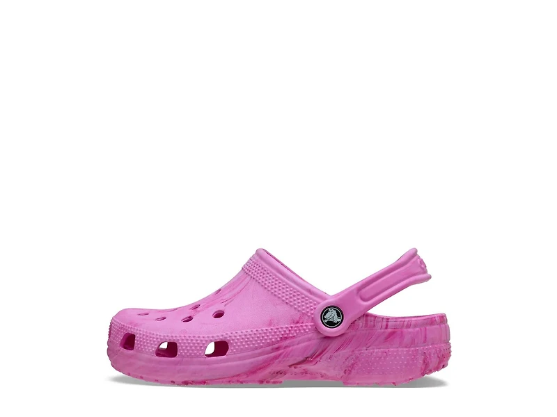 Classic Watercolor Marbled Clog - Kids