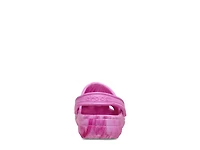 Classic Watercolor Marbled Clog - Kids