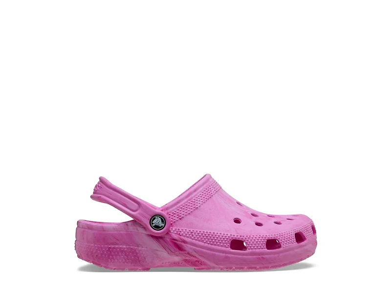 Classic Watercolor Marbled Clog - Kids