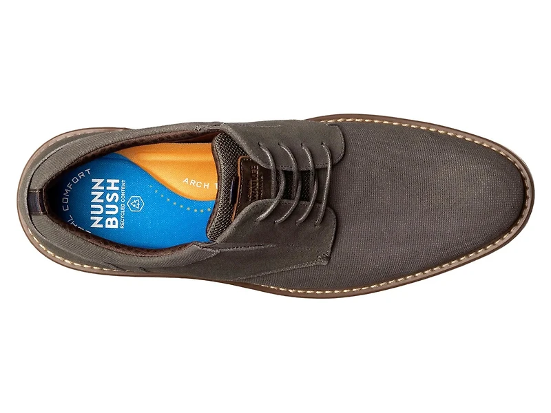Griff Suede Plain Toe Oxford
