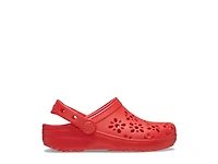 Floral Cutout Classic Clog - Kids'