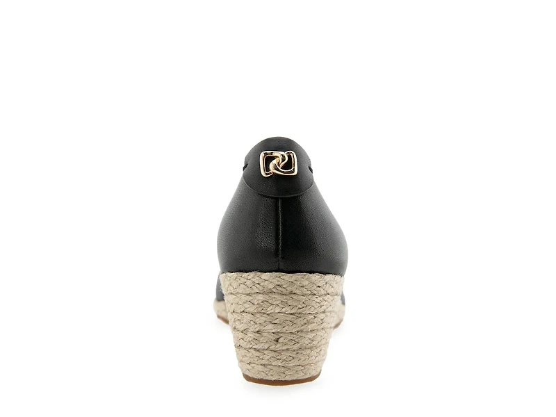 Roma Espadrille Wedge Pump