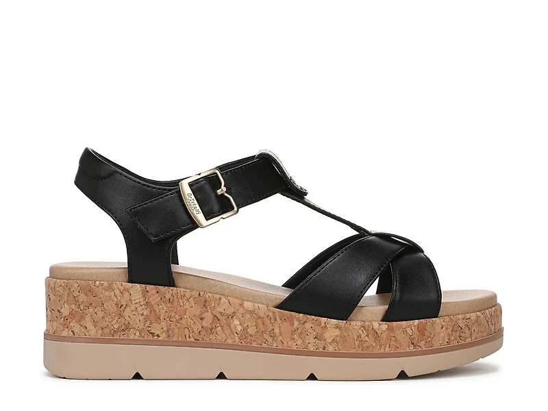 Once Again Platform Wedge Sandal
