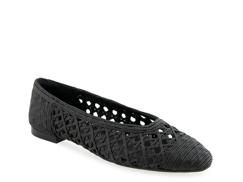 Arno Raffia Ballet Flat