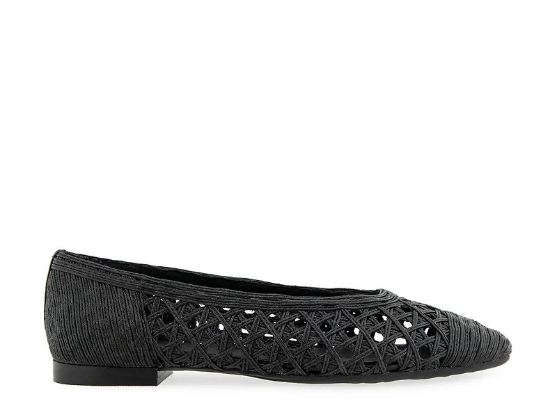 Arno Raffia Ballet Flat