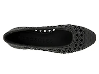Arno Raffia Ballet Flat