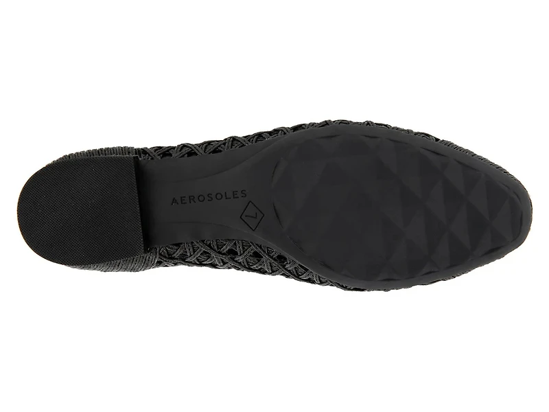 Arno Raffia Ballet Flat