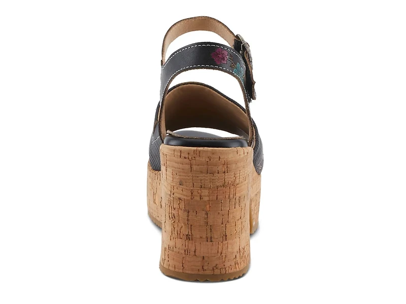 Halena Platform Sandal