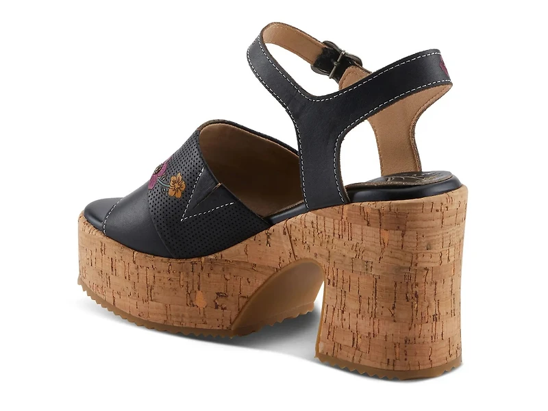 Halena Platform Sandal