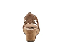 Pretty Petals Wedge Sandal