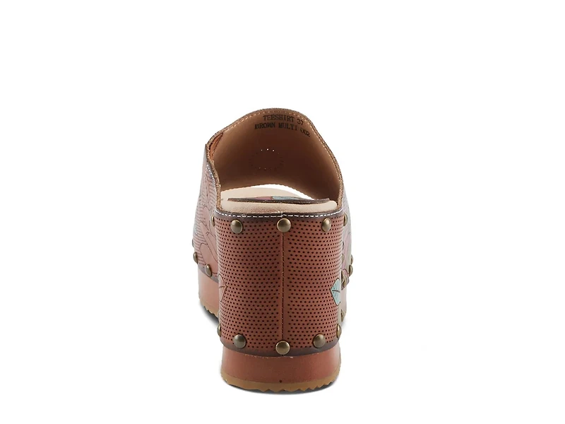 Teeshirt Platform Sandal