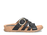Georgette Wedge Sandal