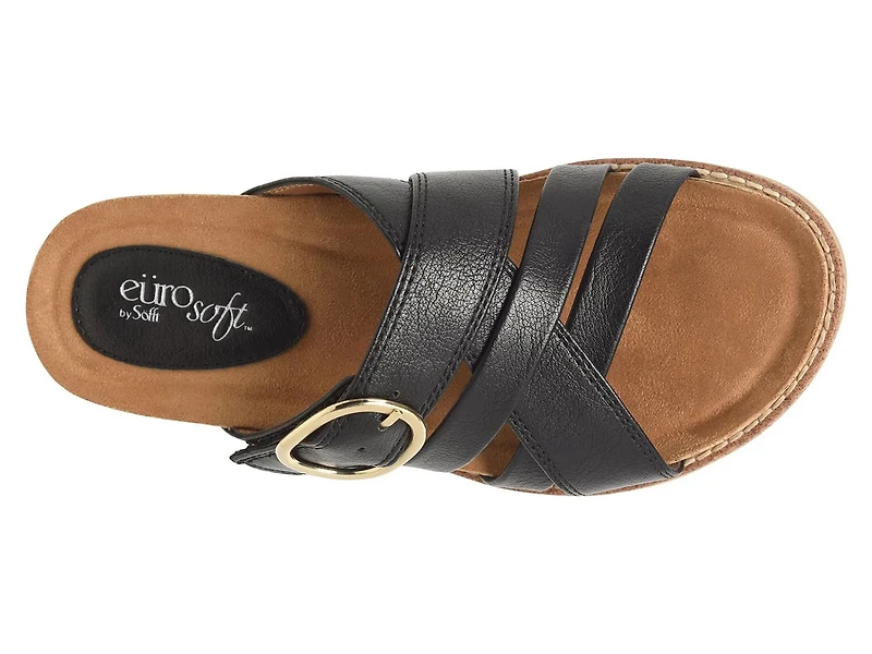 Georgette Wedge Sandal
