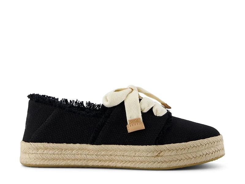 Carolina Lace Up Platform Espadrille Sneaker