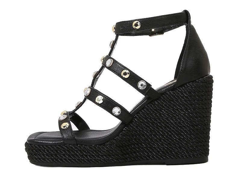 Panda Wedge Sandal