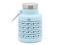Collapsible 17-Oz. Star Print Water Bottle