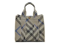 Mini Knit Check Satchel