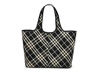 Medium Check Tote & Pouch