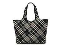 Medium Check Tote & Pouch