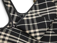 Medium Check Tote & Pouch