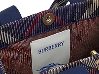 Small Knit Check Tote