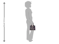 Mini Knit Check Satchel