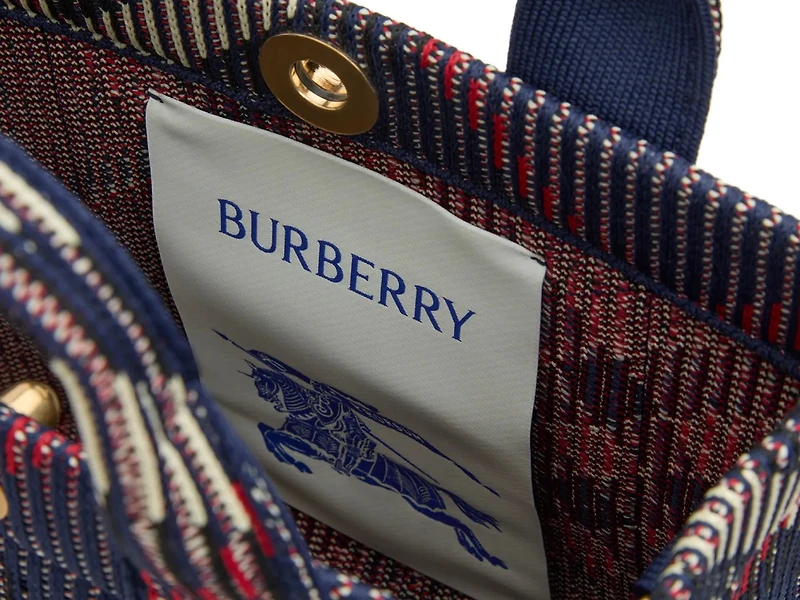 Mini Knit Check Satchel