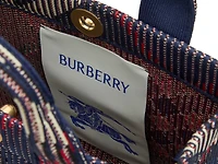 Mini Knit Check Satchel