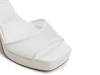 Chic Glimmer Platform Sandal